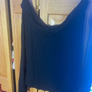 Long sleeve off shoulder blouse